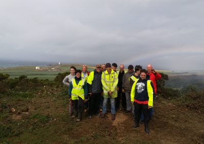 The volunteers at the towans